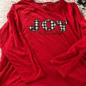 NWOT long sleeve pajama top